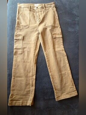 Risen Los Angeles Women's Plus Size High Rise Cargo Pants - Size 1XL